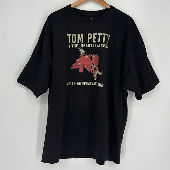 Tom Petty & The Heartbreakers Concert T-shirt 2017 40th Anniversary Tour Size 3X - Picture 1 of 5